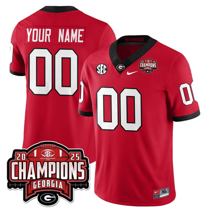UGA Vapor Limited Jersey - SEC Football Champions - Stitched