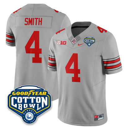 Ohio State Buckeyes Football Vapor Limited Jersey - Cotton Bowl - All Stitched