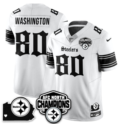 PIT Gothic AFC North Division Champions Vapor Limited Jersey - Stitched