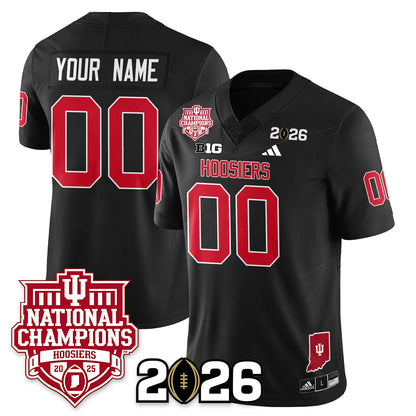 Indiana H Vapor Limited Football Custom Jersey - 2025 National Champions - Stitched