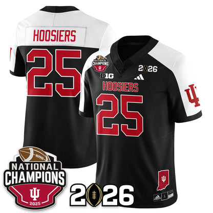 Indiana H Vapor Limited Football Jersey V3 - 2025 National Champions - Stitched