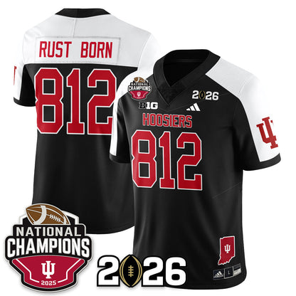 Indiana H Vapor Limited Football Jersey V3 - 2025 National Champions - Stitched