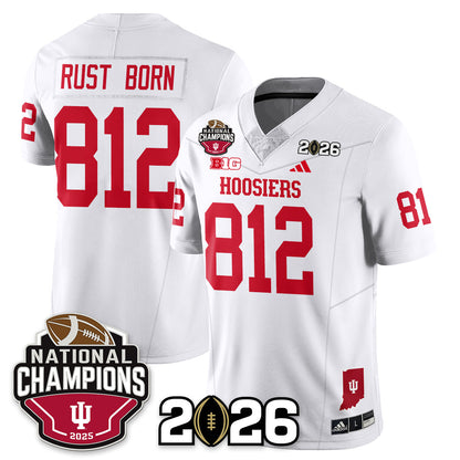 Indiana H Vapor Limited Football Jersey V3 - 2025 National Champions - Stitched