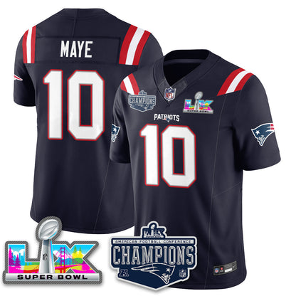NE 2025 AFC Champions Vapor Limited Jersey - Stitched