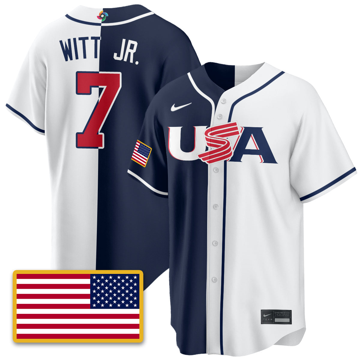 USA Baseball  2026 World Baseball Classic Limited Jersey - Stitched