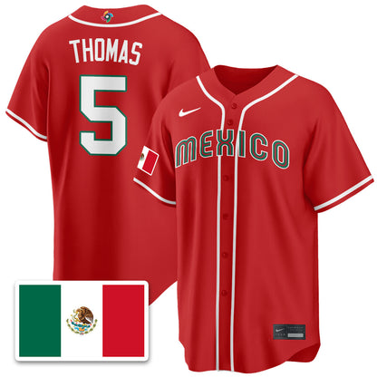Mexico Baseball 2026 World Baseball Classic Limited Jersey - Stitched