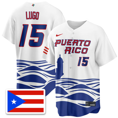 Puerto Rico Baseball 2026 World Baseball Classic Limited Jersey - Stitched