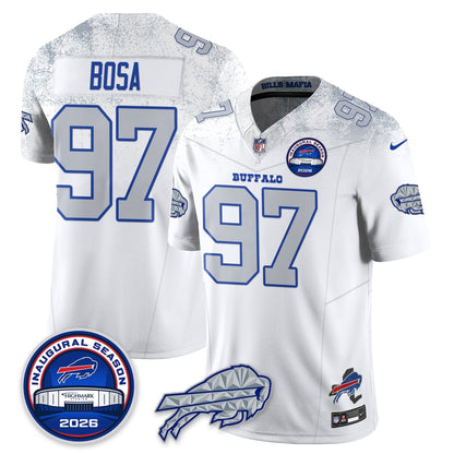 BUF 2026 Inaugural Season Patch Vapor Limited Jersey - Stitched