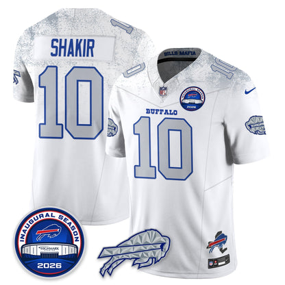 BUF 2026 Inaugural Season Patch Vapor Limited Jersey - Stitched