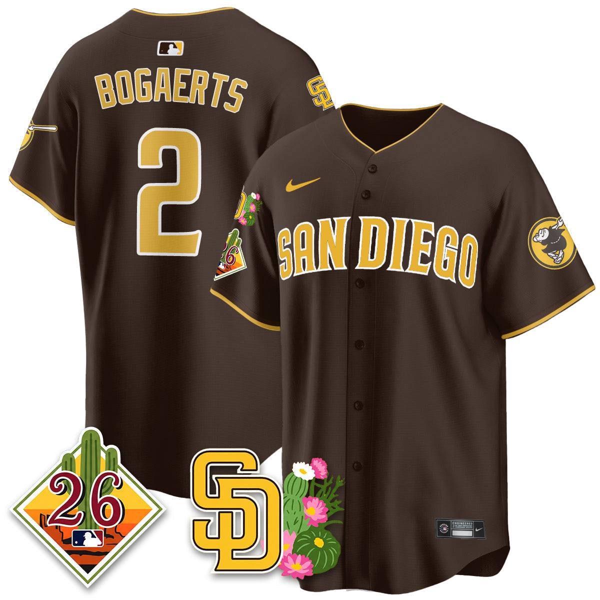 SD 2026 Spring Training Vapor Limited Jersey - Stitched