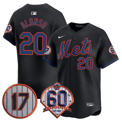 NYM Limited Jersey - 2022 Patch - Stitched