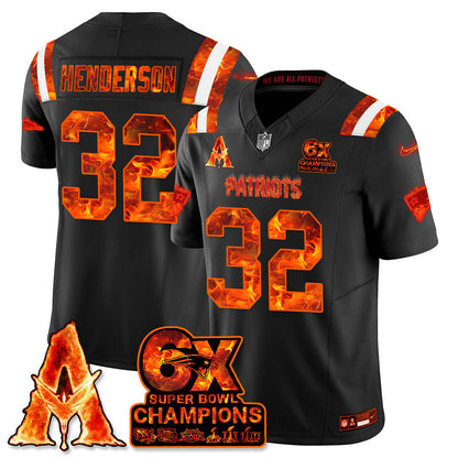 NE x Avatar 3 Fire and Ash Jersey - Stitched