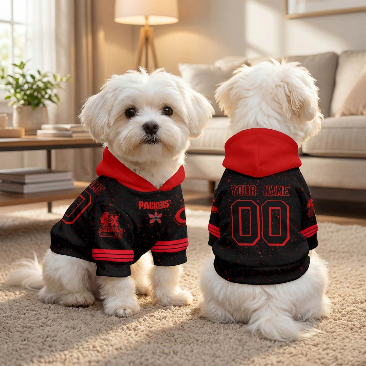 GB Stranger Things Pet Hoodie