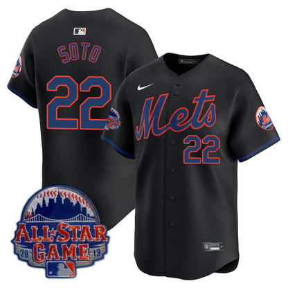 NYM Limited Jersey - 2013 Patch - Stitched