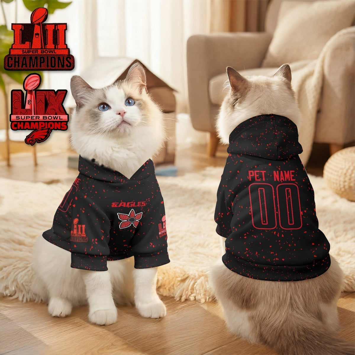 PHI Stranger Things Pet Hoodie