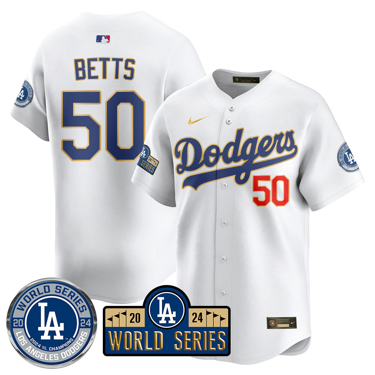 LAD World Series 2024 Jersey - Stitched