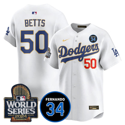Dodgers Fernando Valenzuela Memorial Jersey - Stitched