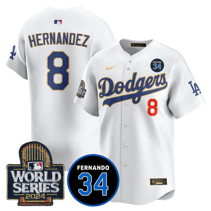 Dodgers Fernando Valenzuela Memorial Jersey - Stitched