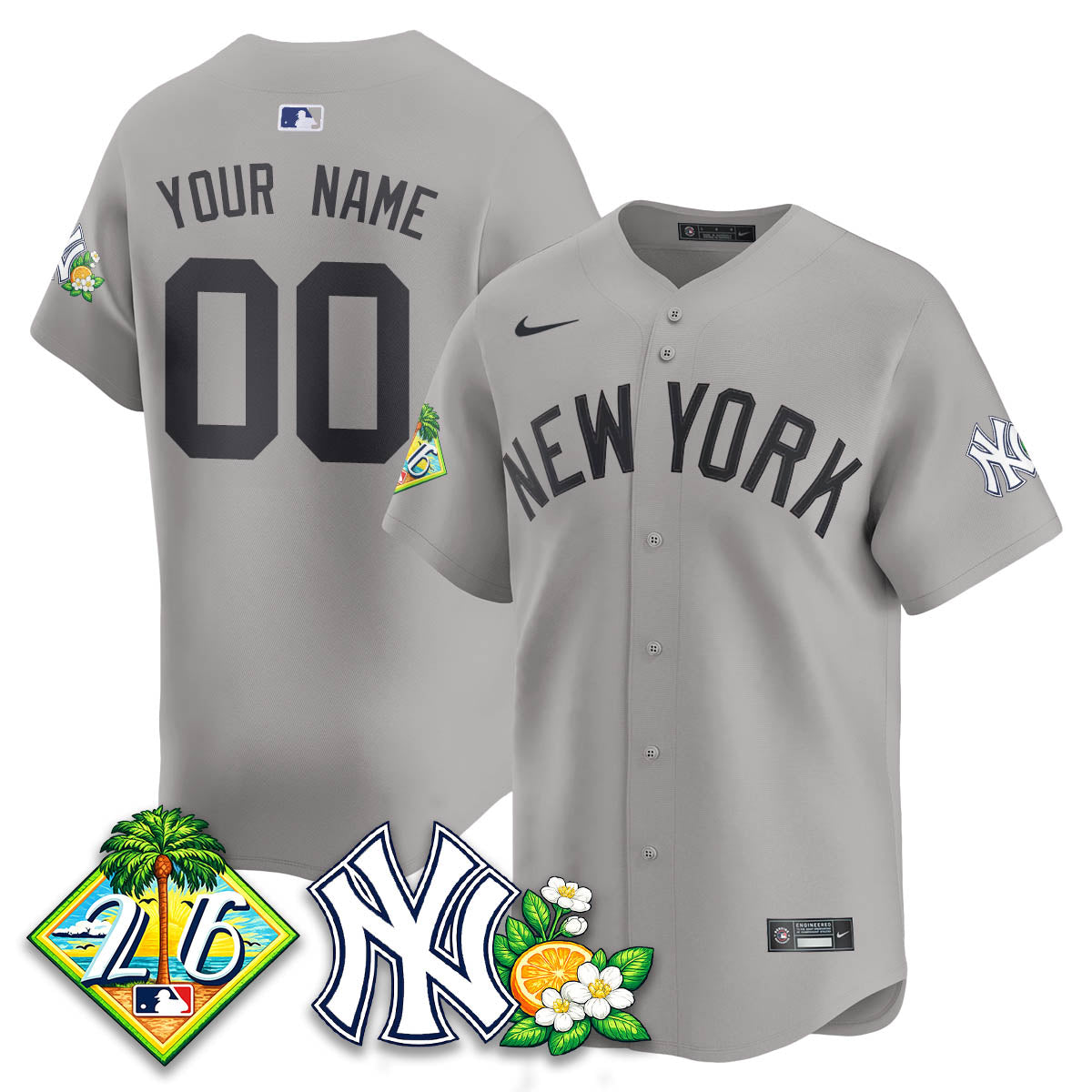 NYY 2026 Spring Training Vapor Limited Jersey - Stitched