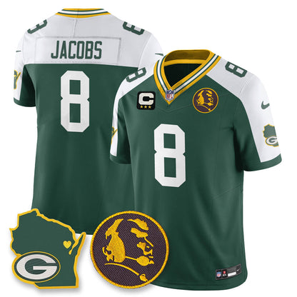 GB Vapor Limited Jersey - John Madden Patch - Stitched
