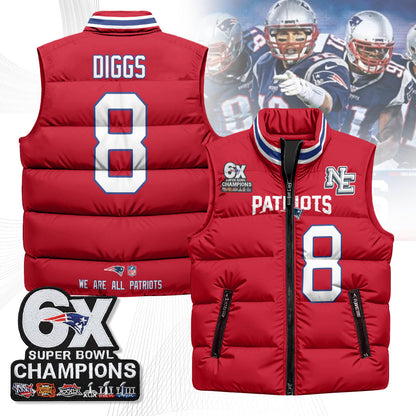 NE 6-Time Champions Unisex Puffer Vest
