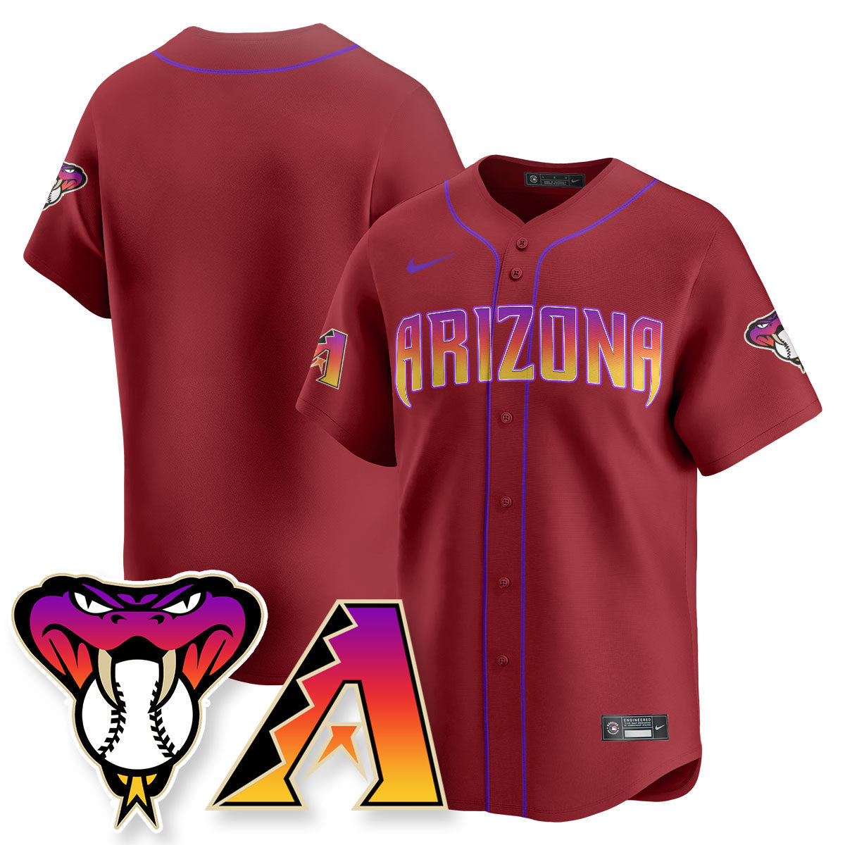 ARI 2025 City Connect Concept Jersey - Stitched