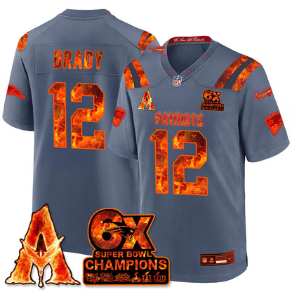 NE x Avatar 3 Fire and Ash Jersey - Stitched