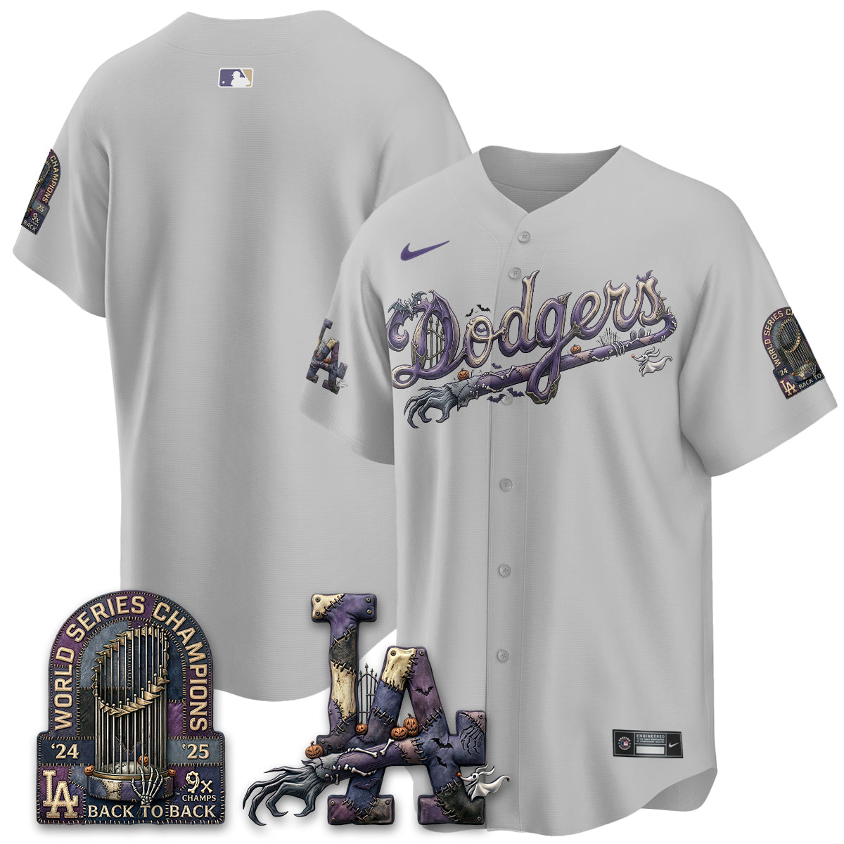 LAD Nightmare Edition Vapor Jersey - Stitched