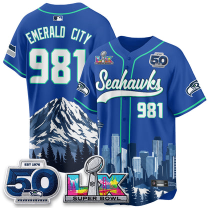 SEA City Edition Vapor Baseball Jersey - Stitch