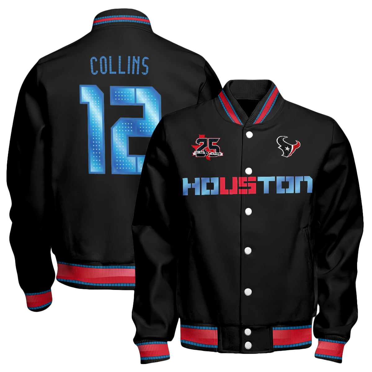 HOU Rivalries 2026 Edition Baseball Jacket V2 - Printed