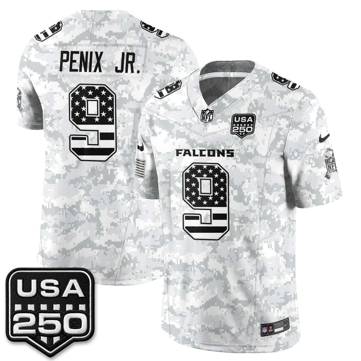 ATL 2026 Salute to Service Vapor Jersey - Stitched