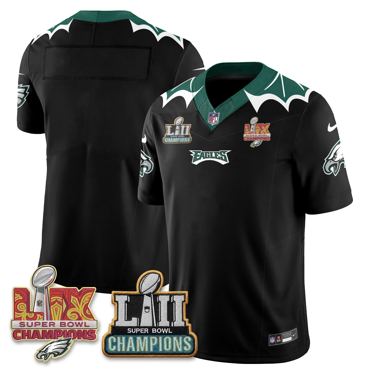 PHI x Bat Edition Vapor Jersey - Stitched