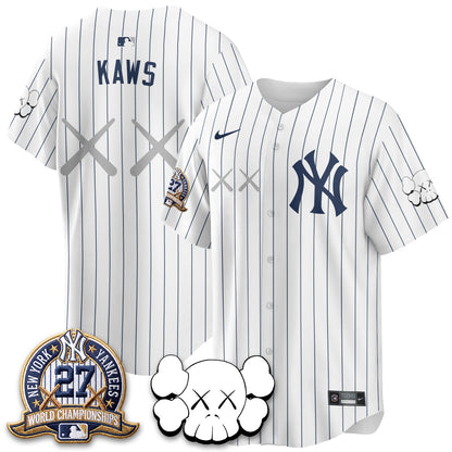 NYY x KAWS Edition Vapor Jersey - Stitched