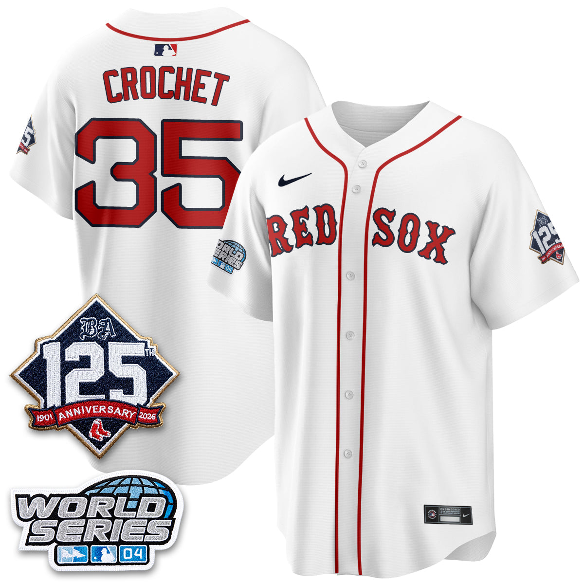 BOS Throwback 2004 Vapor Jersey - Stitched