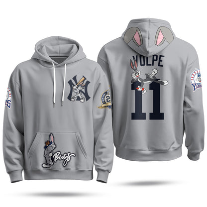 NYY Bunny Vapor Limited Hoodie - Printed