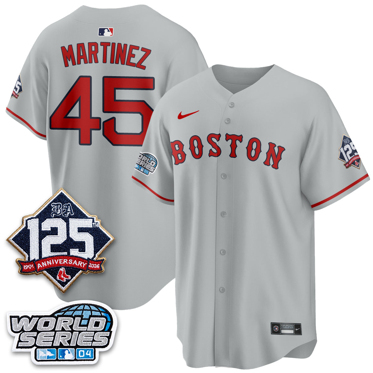 BOS Throwback 2004 Vapor Jersey - Stitched
