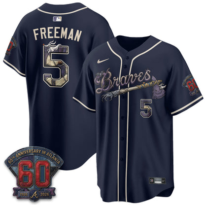 ATL Nightmare Edition Vapor Jersey - Stitched-NQD