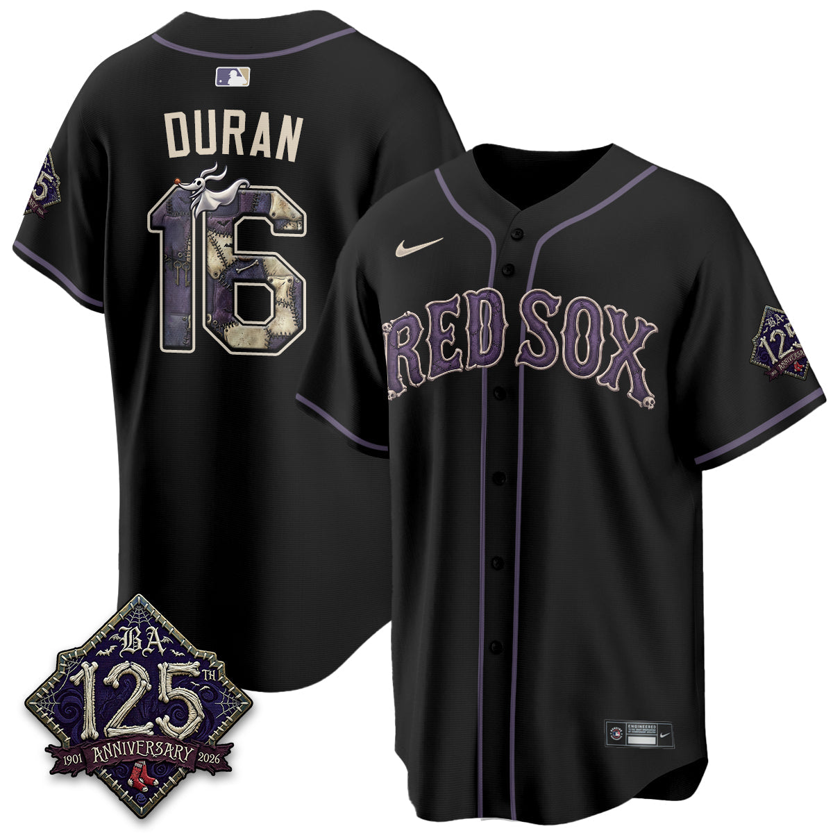 BOS Nightmare Vapor Limited Jersey - Stitched