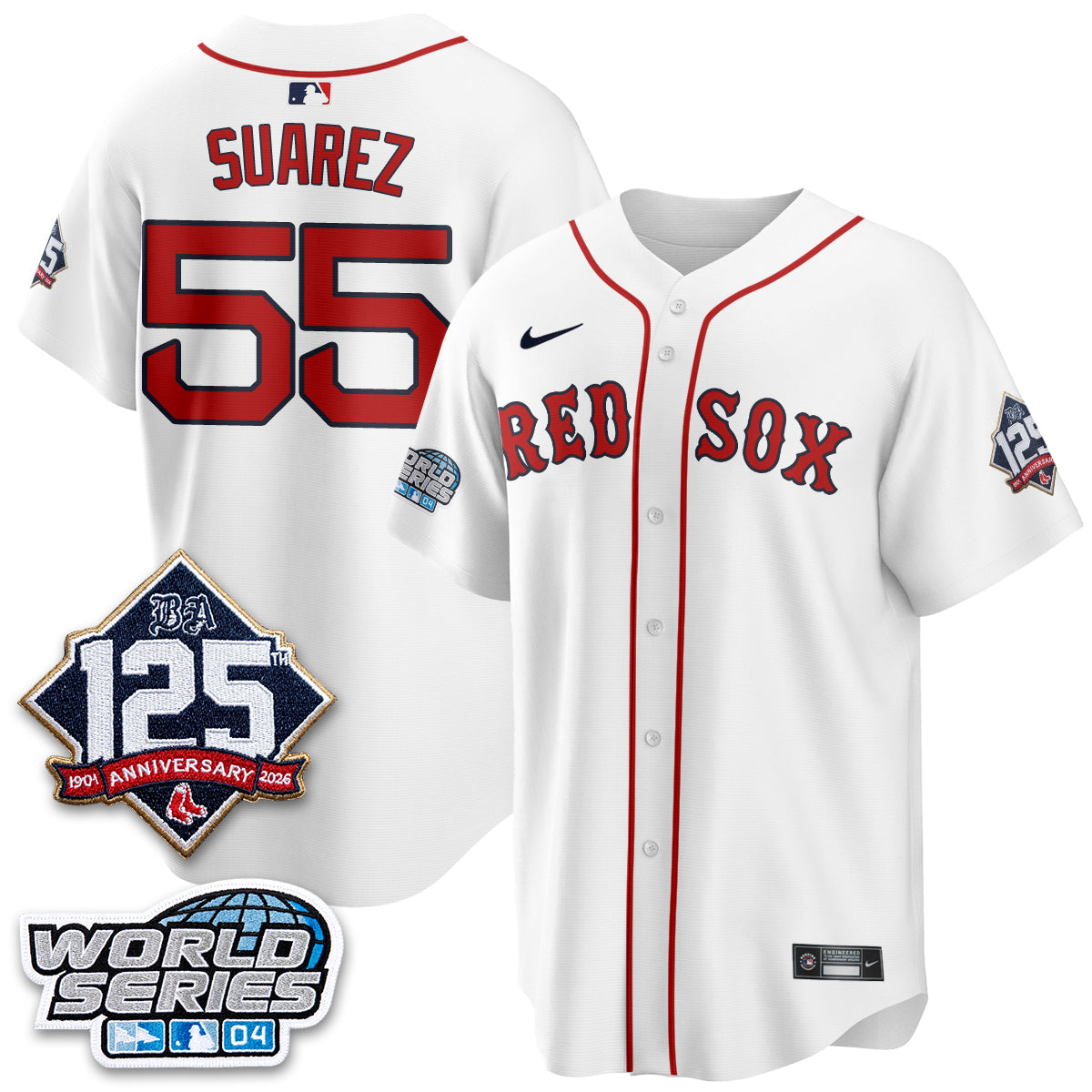 BOS Throwback 2004 Vapor Jersey - Stitched
