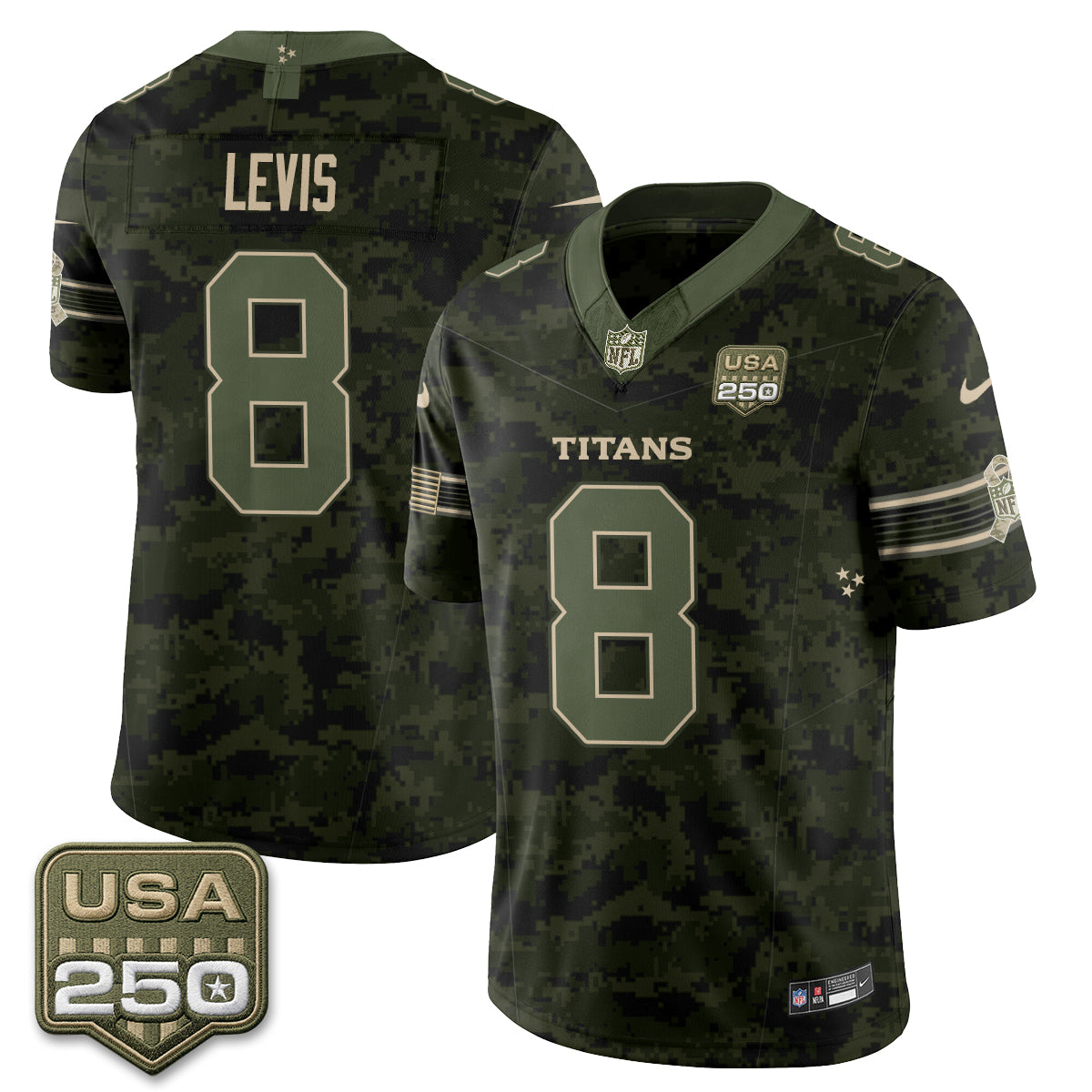 TEN 2026 Salute to Service Edition Vapor Jersey - Stitched