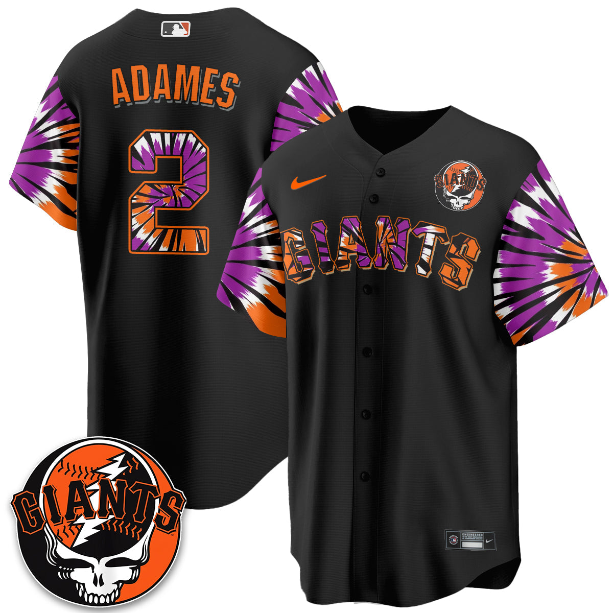SF x Grateful Dead Vapor Jersey (V2) - Stitched