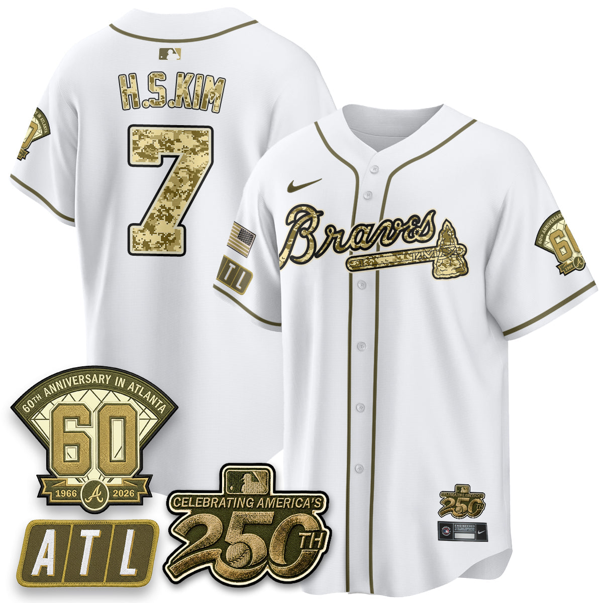 ATL Salute to Service 2026 Vapor Limited Jersey - Stitched