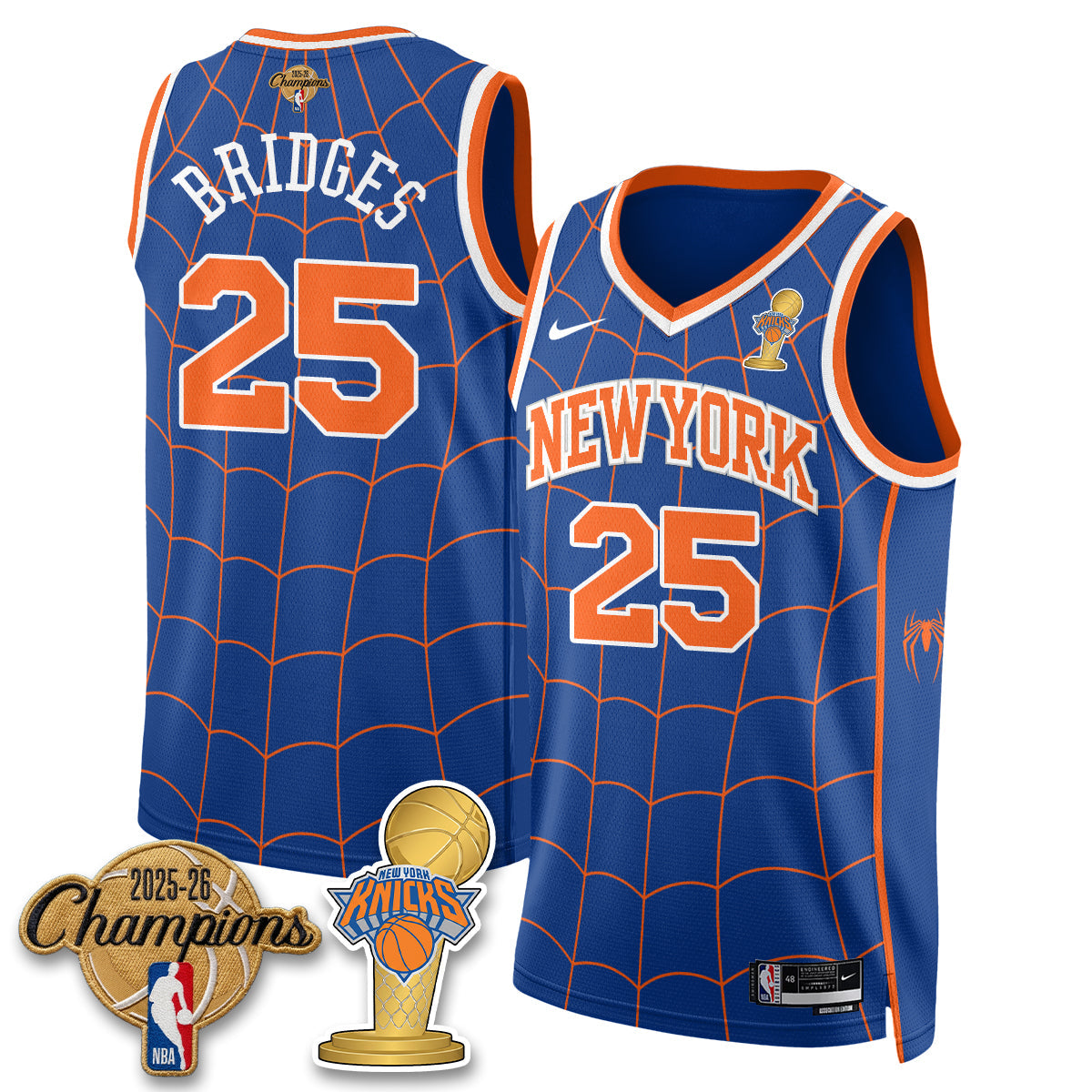 NYK 2026 Champions Brand New Day Vapor Jersey - Stitched-NQD