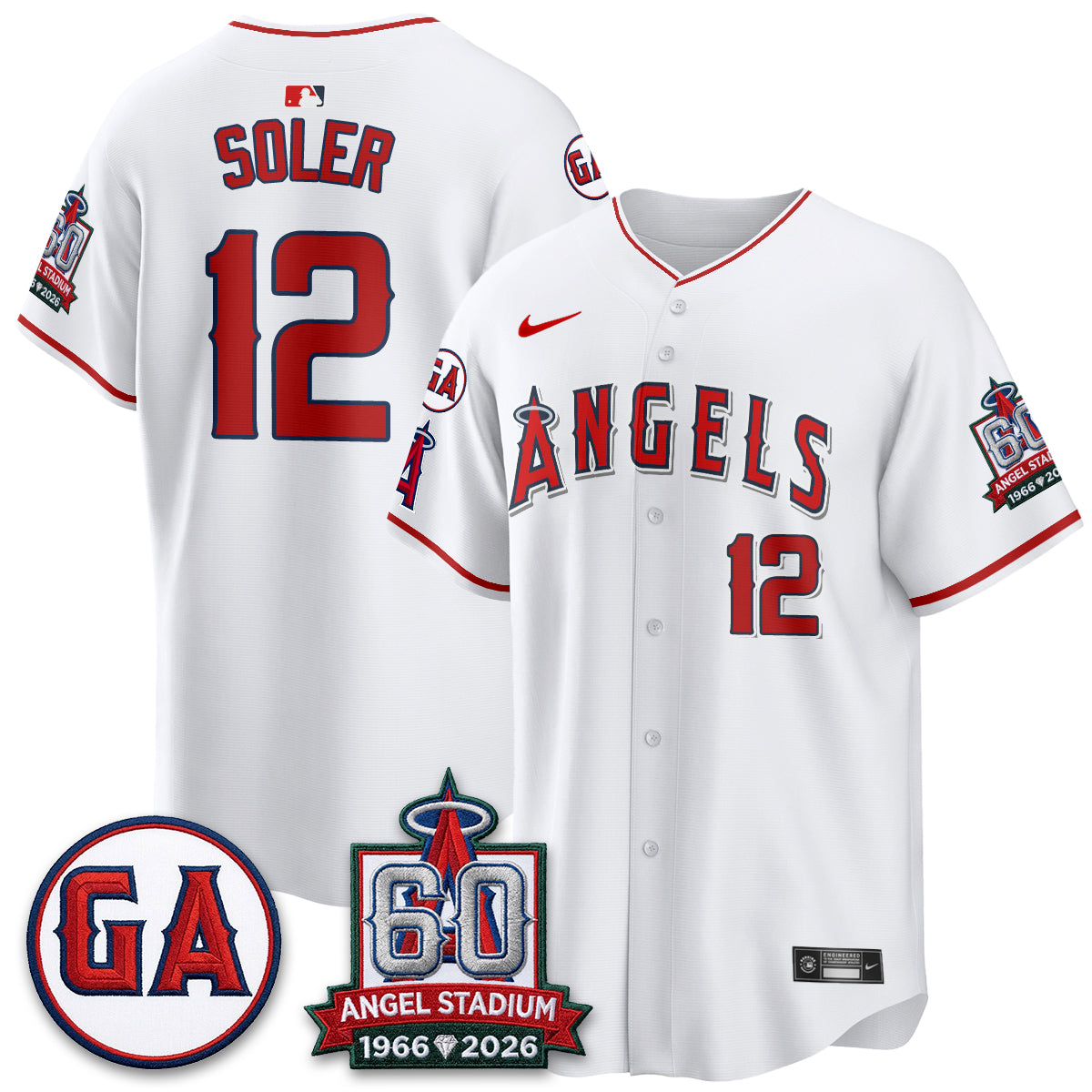 LAA 60th Anniversary Vapor Jersey - Stitched V3
