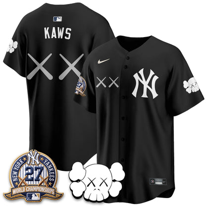 NYY x KAWS Edition Vapor Jersey - Stitched