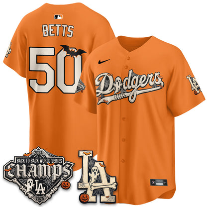 LAD Halloween 2026 Vapor Jersey - Stitched-NQD