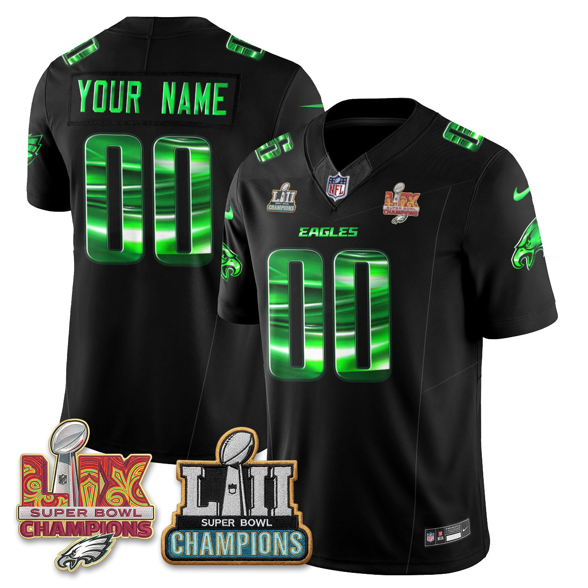 PHI Fangear Edition Vapor Custom Jersey - Stitched