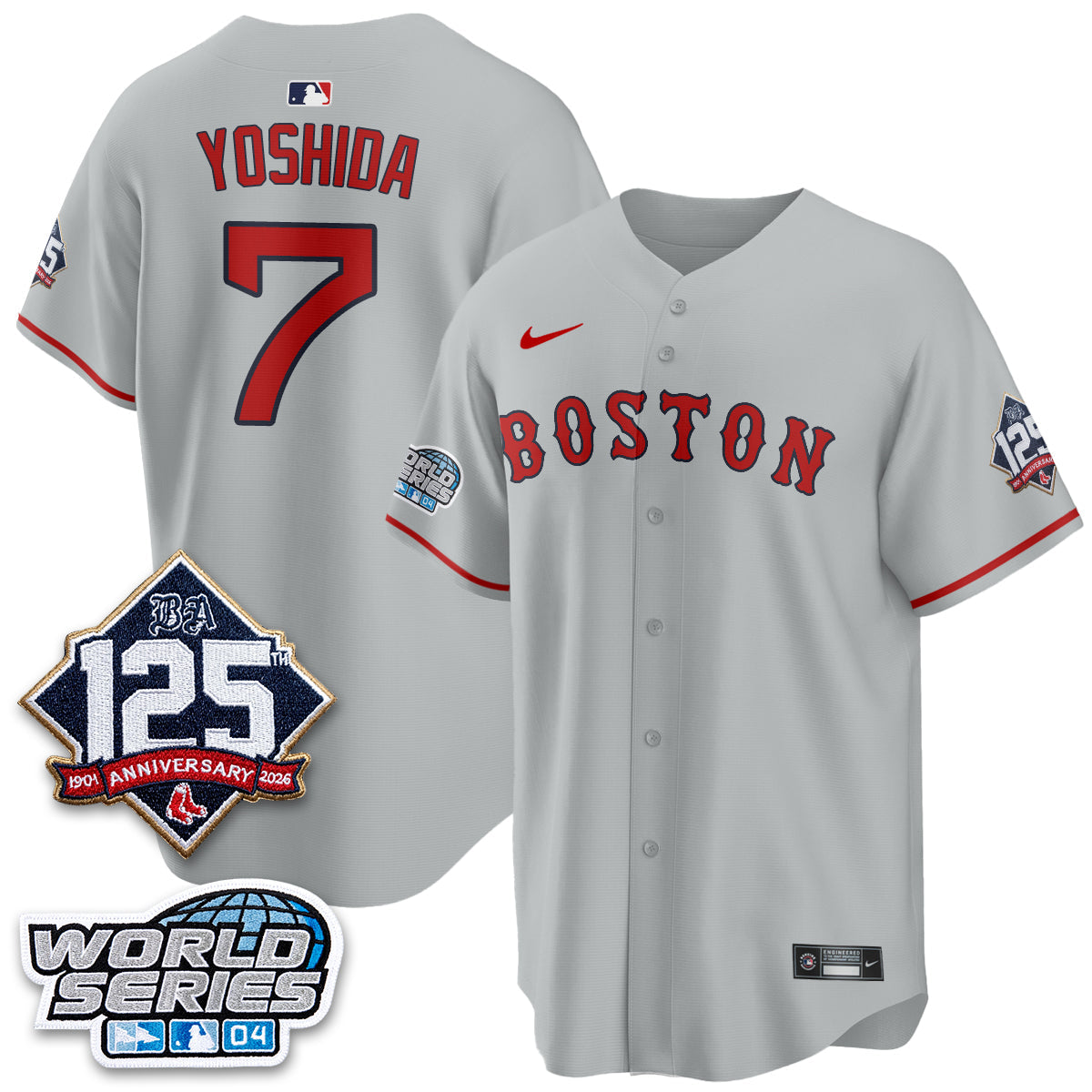 BOS Throwback 2004 Vapor Jersey - Stitched