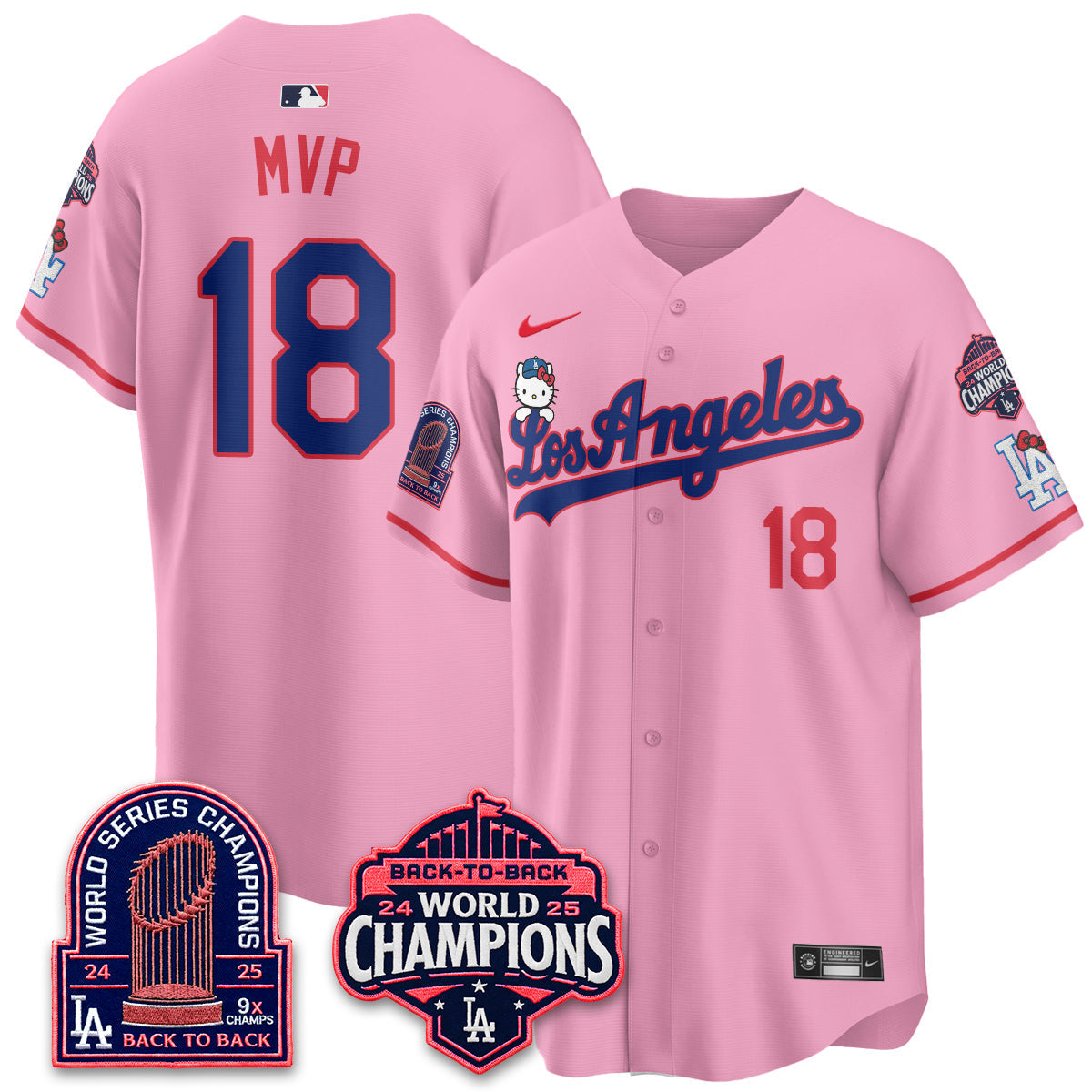 LAD x Hello Kitty Night 2026 Vapor Jersey - Stitched - V2