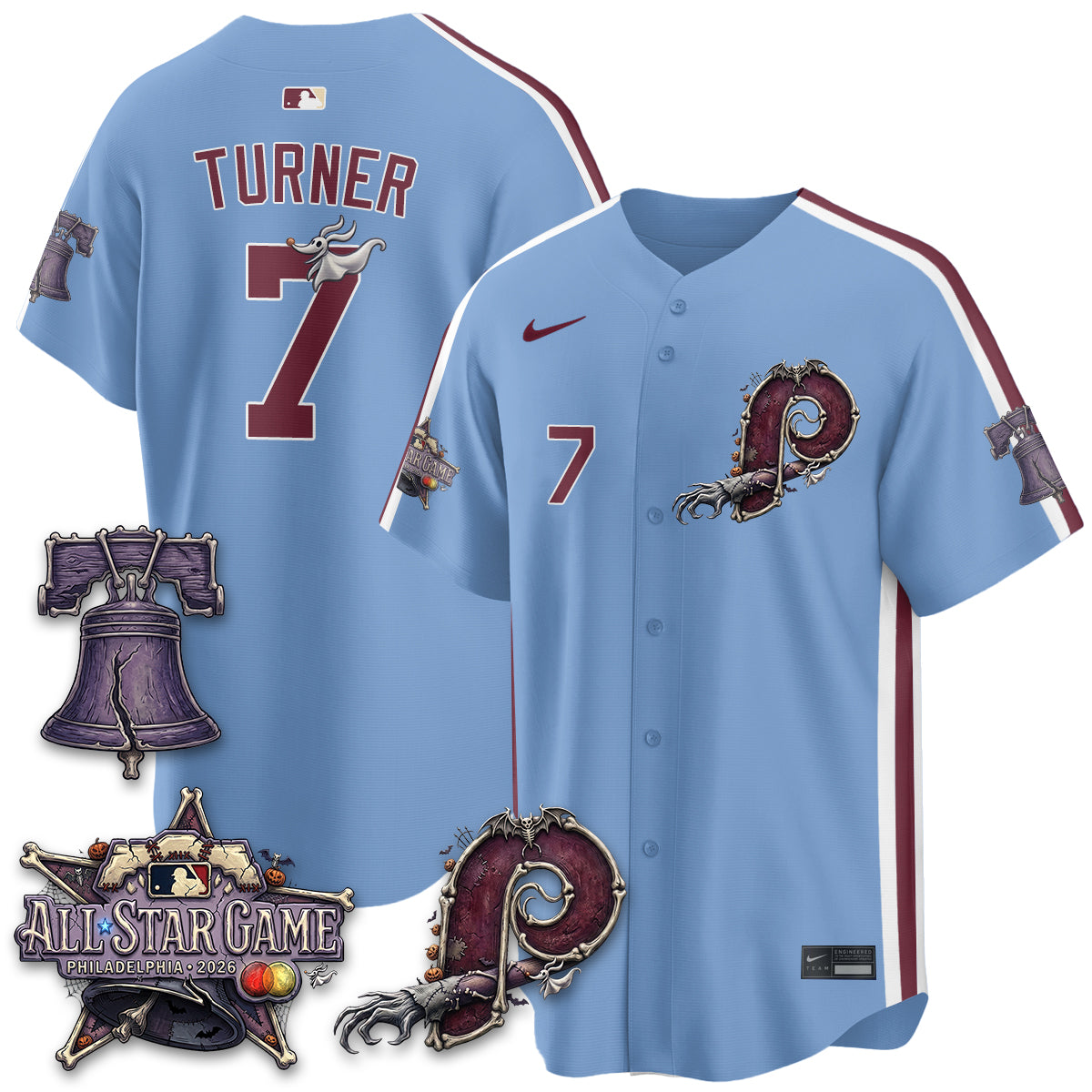 PHI Nightmare Edition Vapor Jersey - Printed-NQD